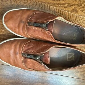 Women’s Leather Frye Sneakers